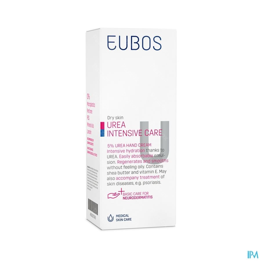 Eubos Creme Mains Uree 5% Tube 75ml