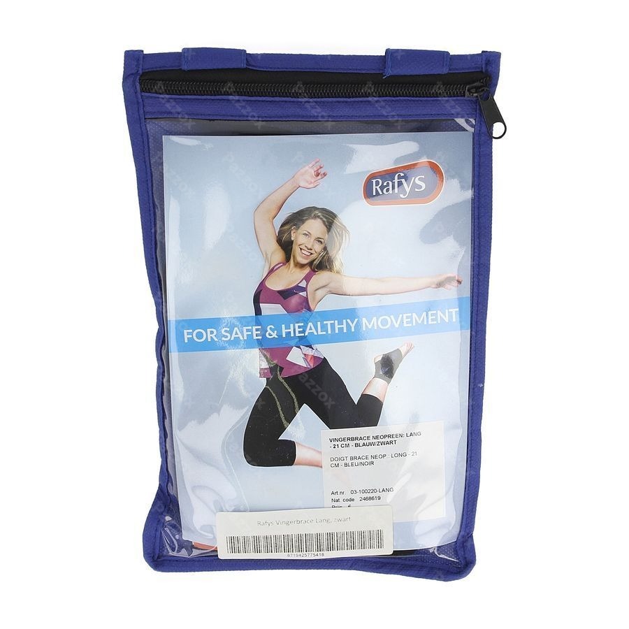 Rafys Doigt Brace Neop. Bleu Long 21,0cm 220