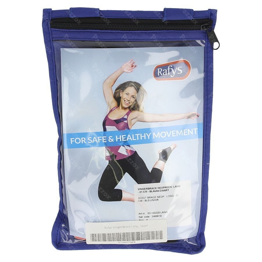 Rafys Doigt Brace Neop. Bleu Long 21,0cm 220