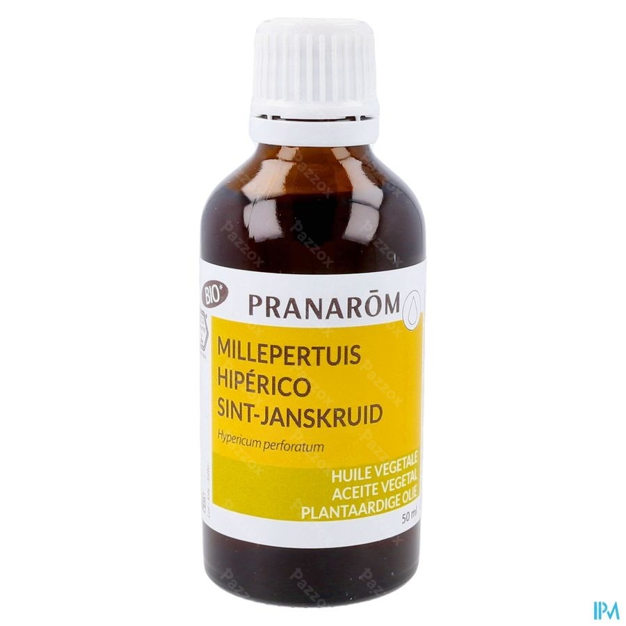 Pranarôm Huile Vegetale Millepertuis Bio 50ml
