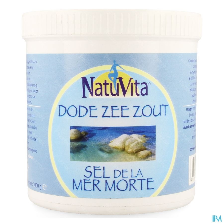 Natuvita Dode Zeezout Pot 1kg