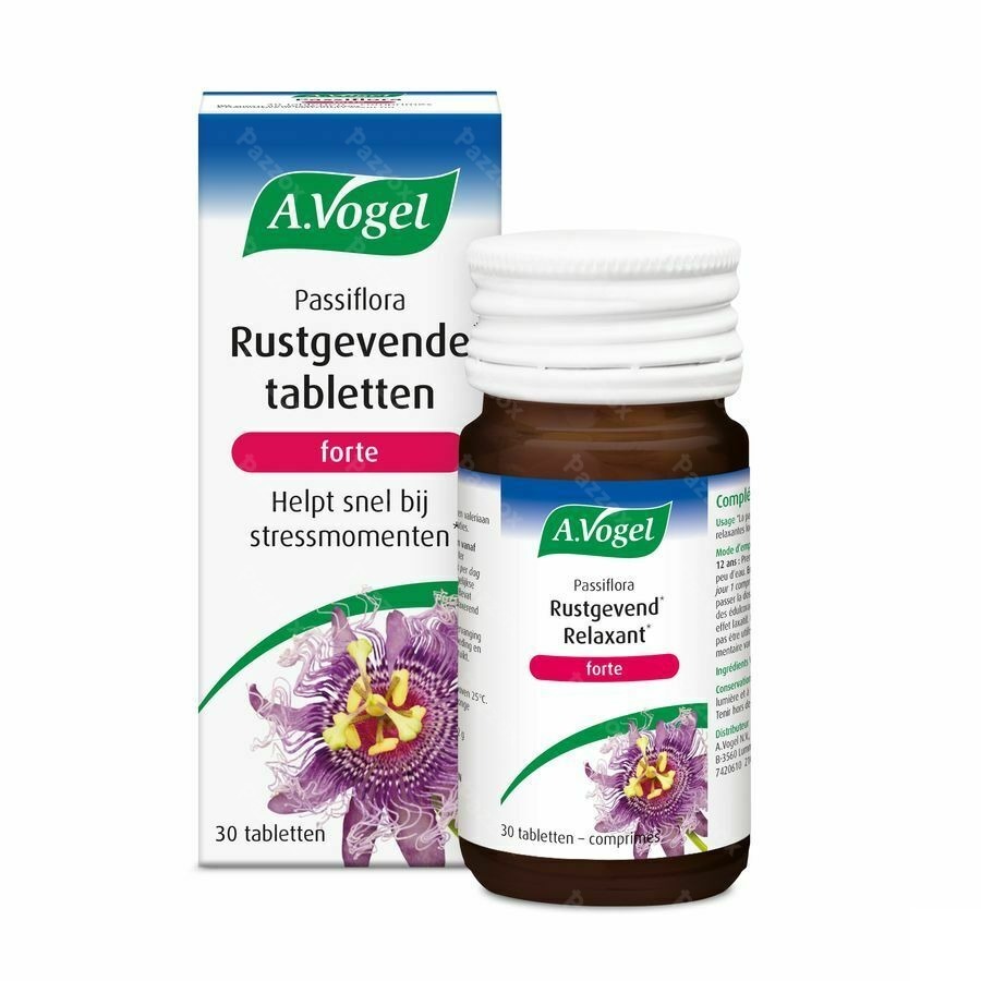 A.Vogel Passiflora Complex Forte 30 Rustgevende Tabletten