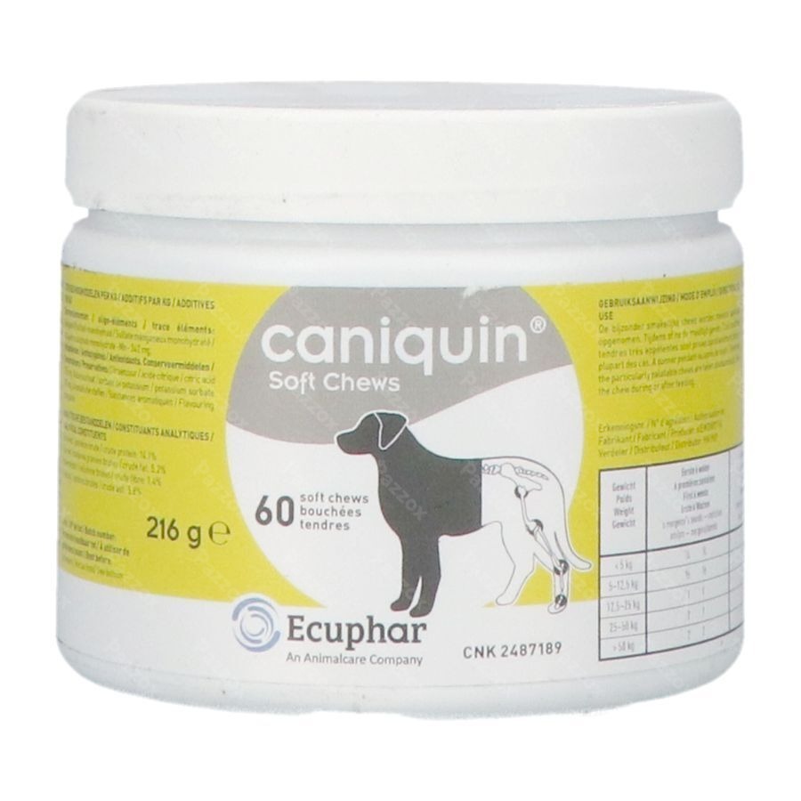 Caniquin 60 Zachte Kauwtabletten
