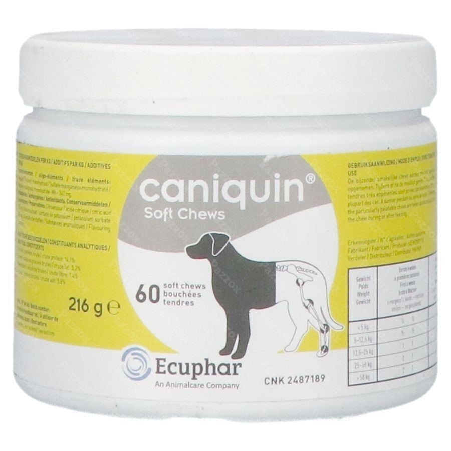 Caniquin 60 Zachte Kauwtabletten