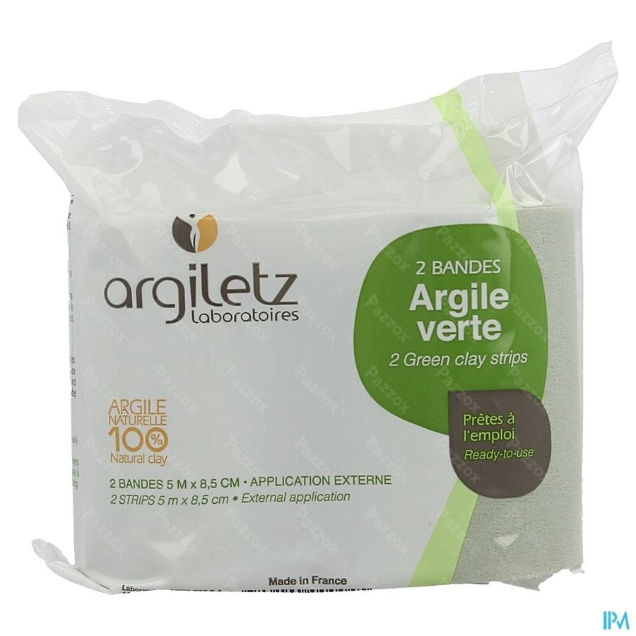 Argiletz Bandargil Bande Argile Verte 5mx11cm 2