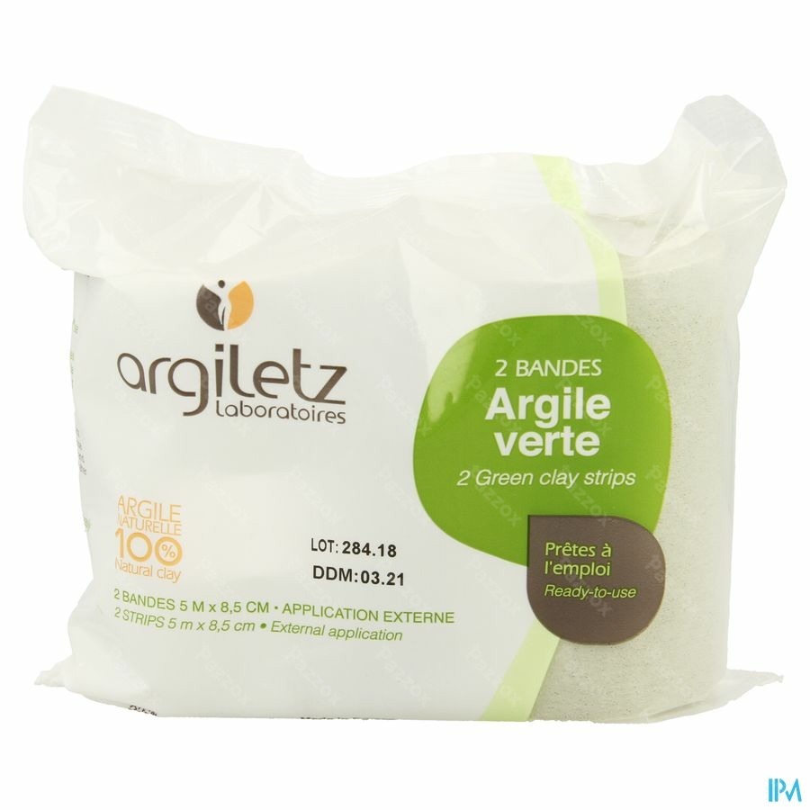 Argiletz Bandargil Bande Argile Verte 5mx11cm 2