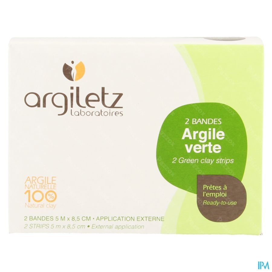 Argiletz Bandargil Bande Argile Verte 5mx11cm 2