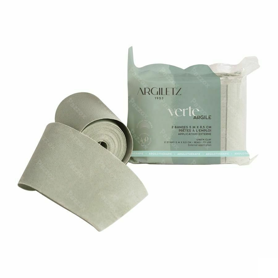 Argiletz Bandargil Bande Argile Verte 5mx11cm 2