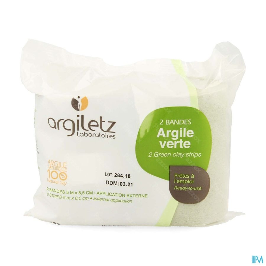 Argiletz Bandargil Bande Argile Verte 5mx11cm 2
