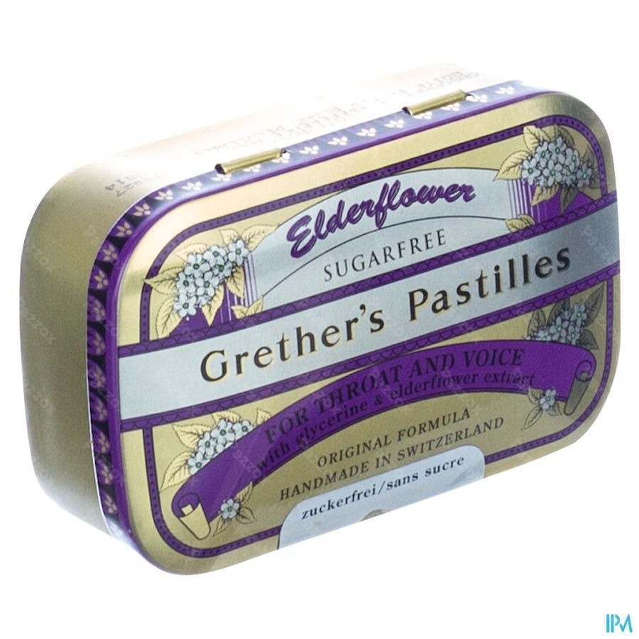 Grether's Elderflower Sureau-jus Fruits Ss 110g