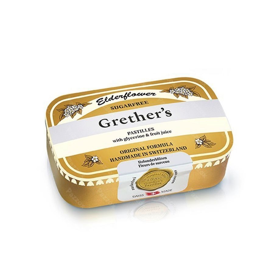 Grether's Elderflower Vlierbes-vruchtensap Zs 110g