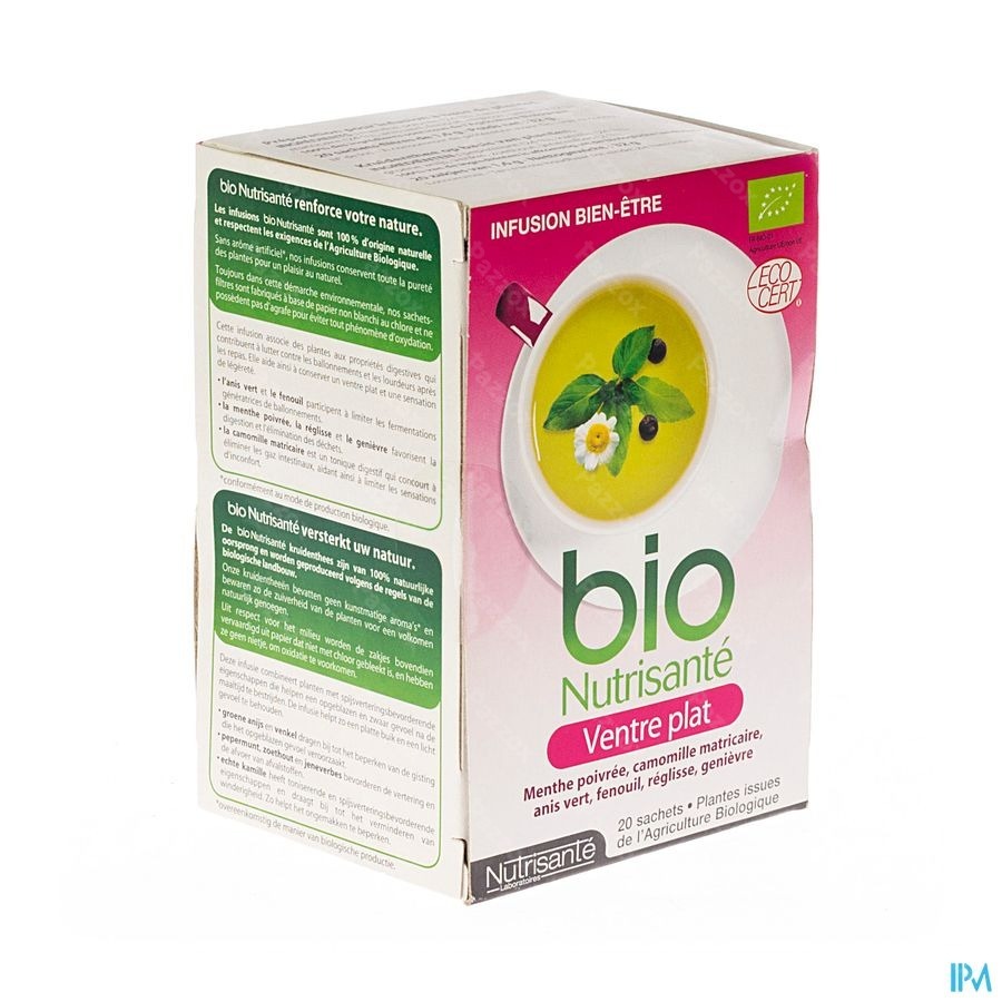 Infusion Bio Ventre Plat Sach 20
