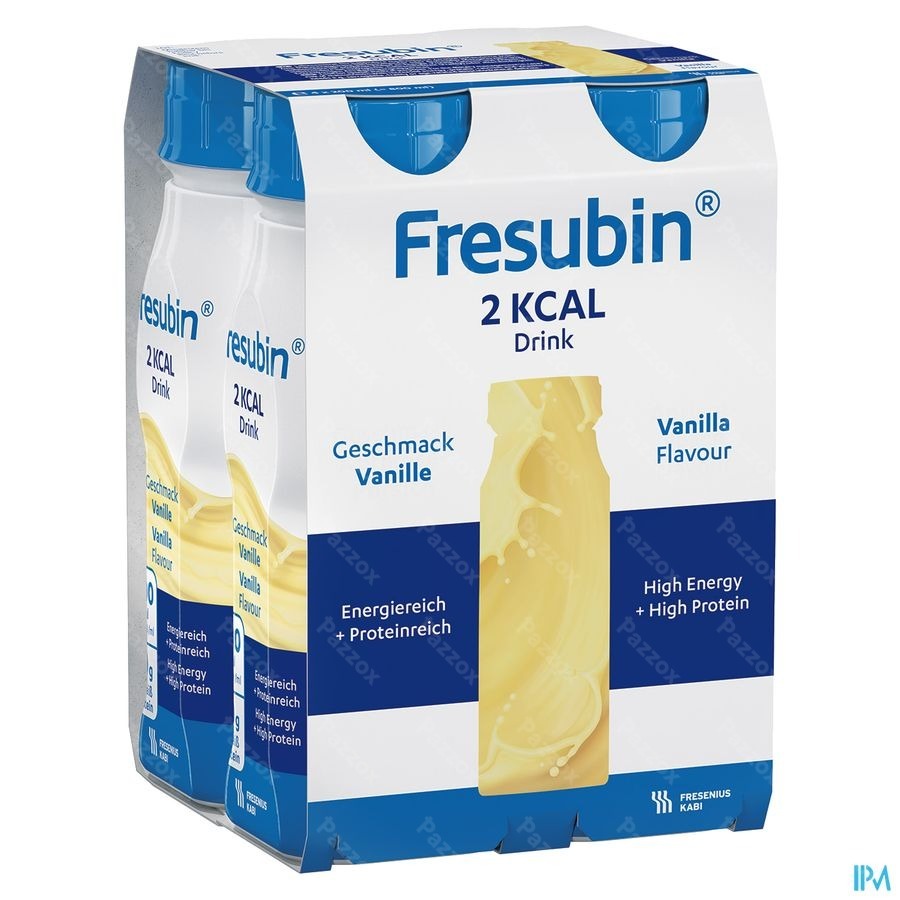 Fresubin 2 Kcal Drink Vanille Fl 4x200ml