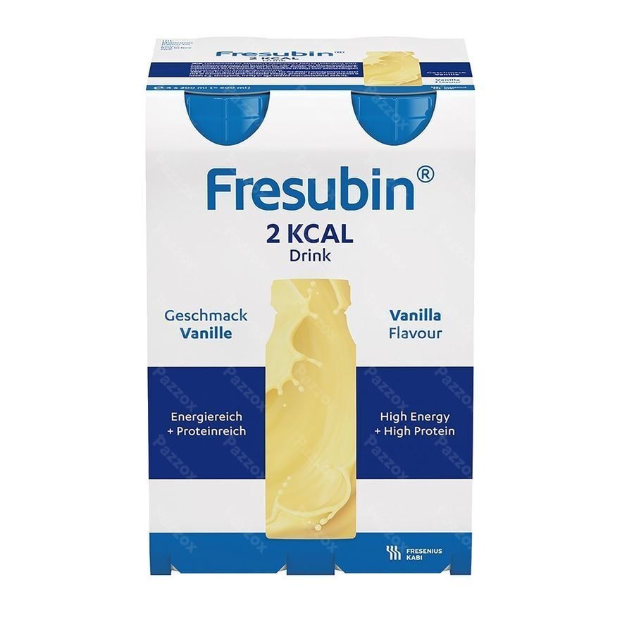 Fresubin 2 Kcal Drink Vanille Fl 4x200ml