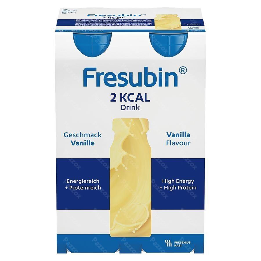 Fresubin 2 Kcal Drink Vanille Fl 4x200ml