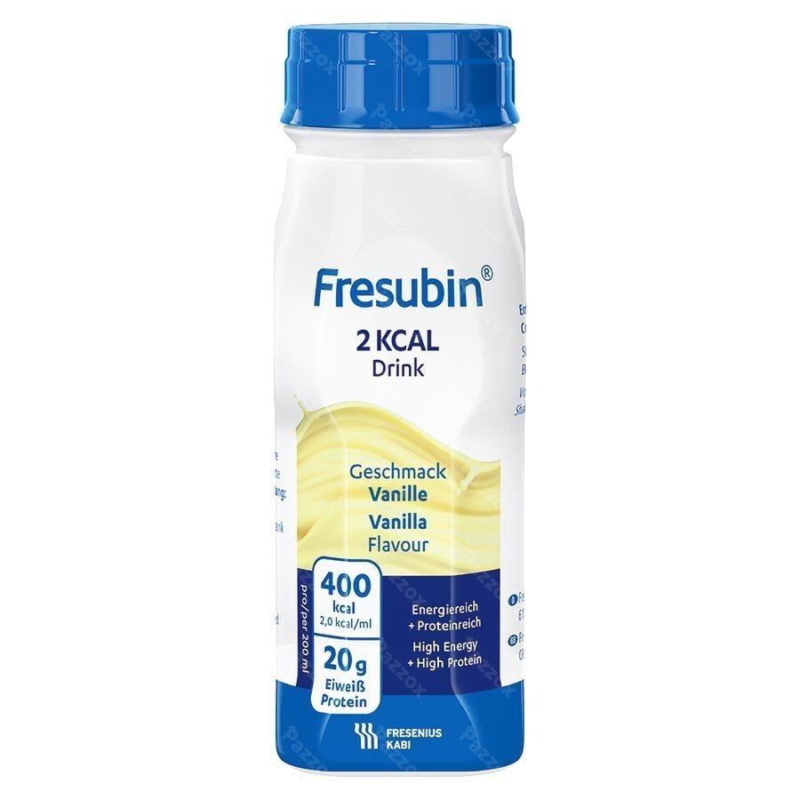 Fresubin 2 Kcal Drink Vanille Fl 4x200ml