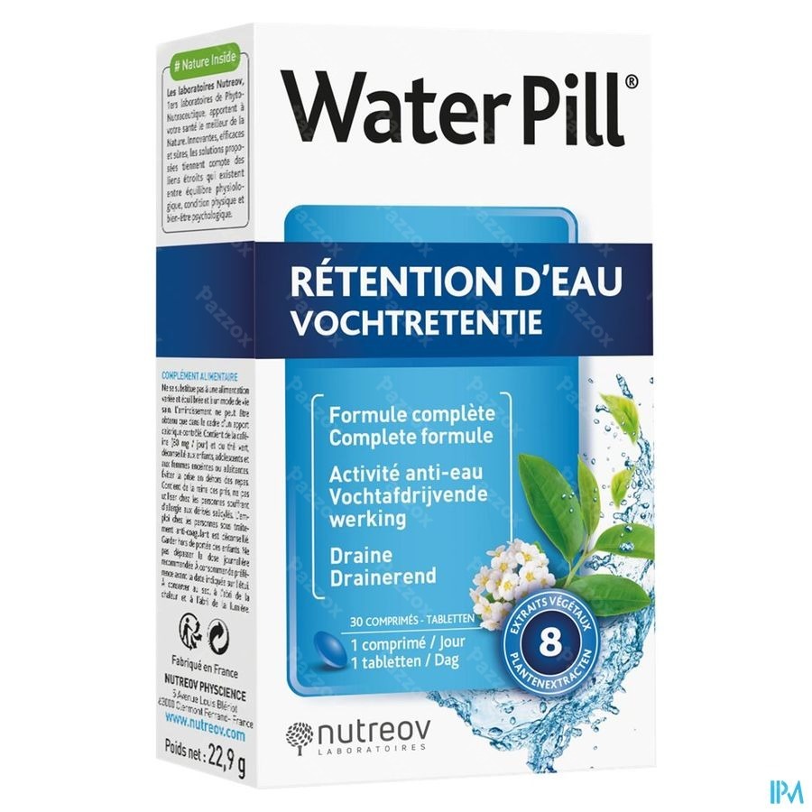 Physcience Water Pill Vochtophoping Comp 30