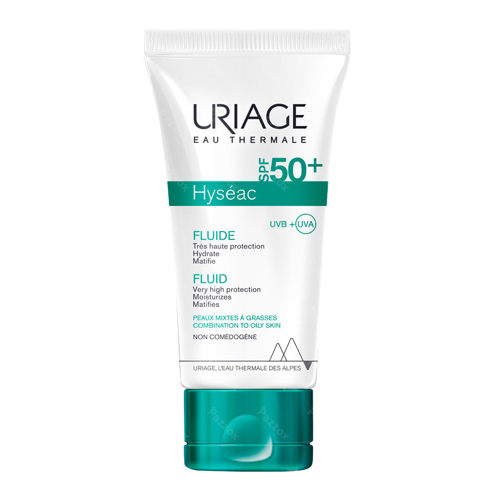 Uriage Hyséac Fluide Solaire SPF50 Peaux Gras 50ml
