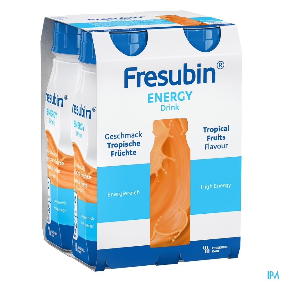 Fresubin Energy Drink 200ml Fruits Tropicaux/tropische Vruchten