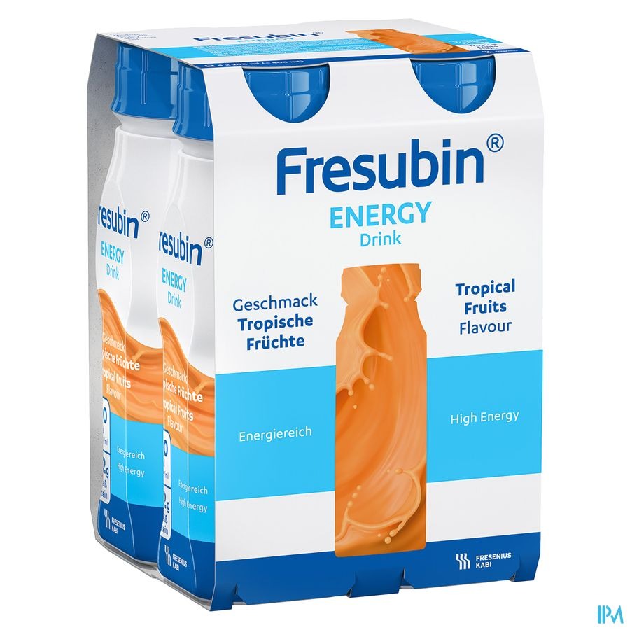 Fresubin Energy Drink 200ml Fruits Tropicaux/tropische Vruchten
