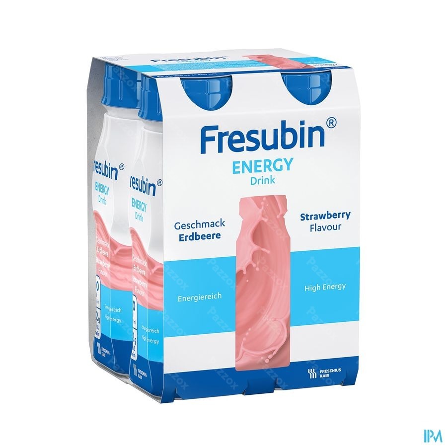 Fresubin Energy Drink Fraise Fl 4x200ml
