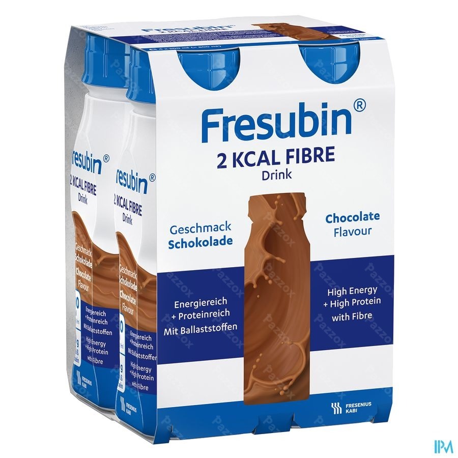 Fresubin 2 Kcal Fibre Drink Chocolat Fl 4x200ml