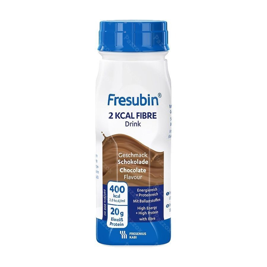 Fresubin 2 Kcal Fibre Drink 200ml Chocolat/chocolade
