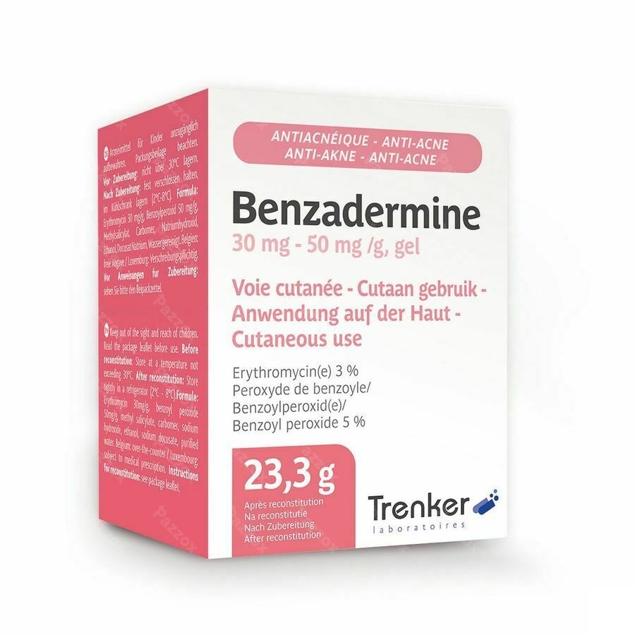 Benzadermine Antiacnéique Gel 23,3g