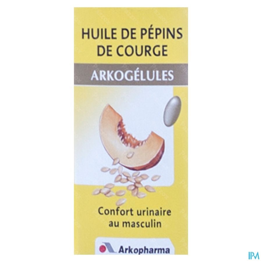 Arkogelules Huile De Pepins De Courge Caps 60
