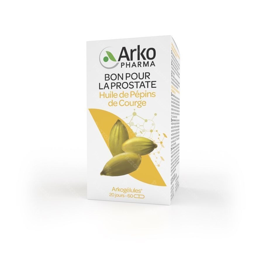 Arkogelules Huile De Pepins De Courge Caps 60