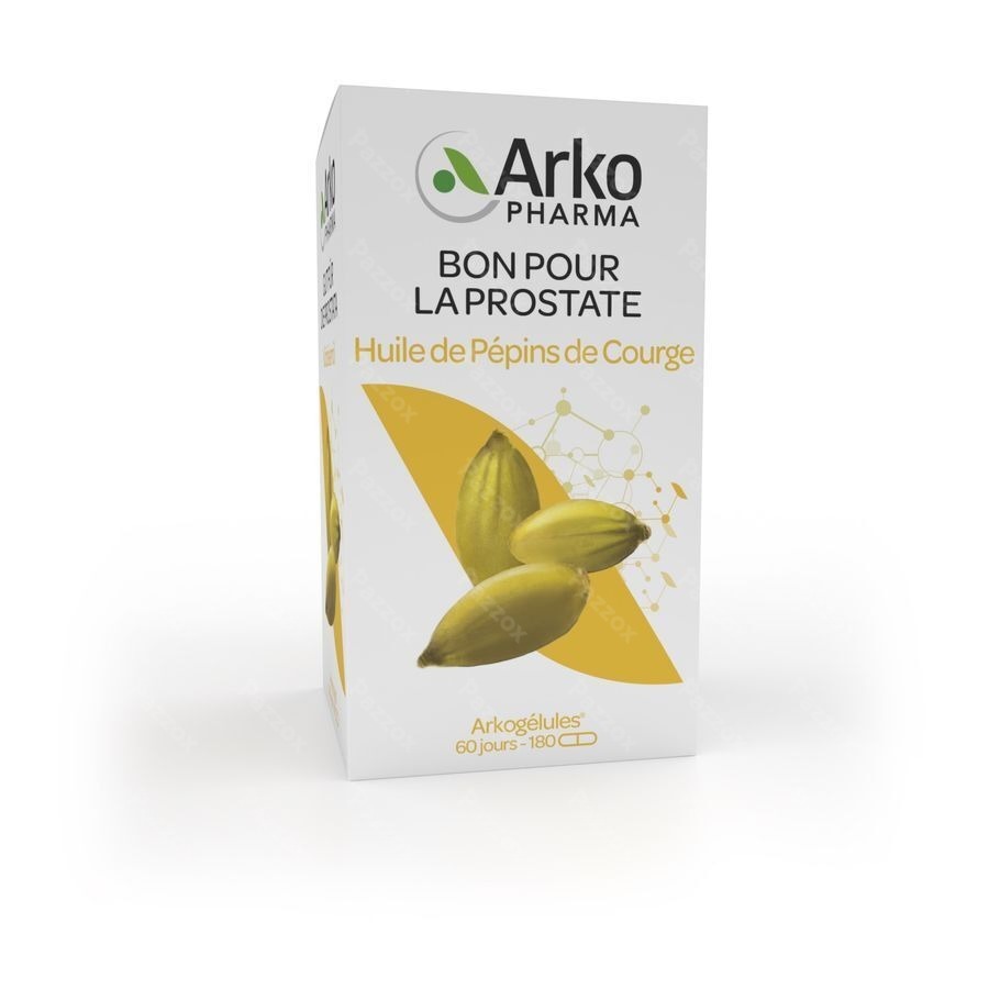 Akopharma Arkogelules Huile De Pepins De Courge 180 Gélules