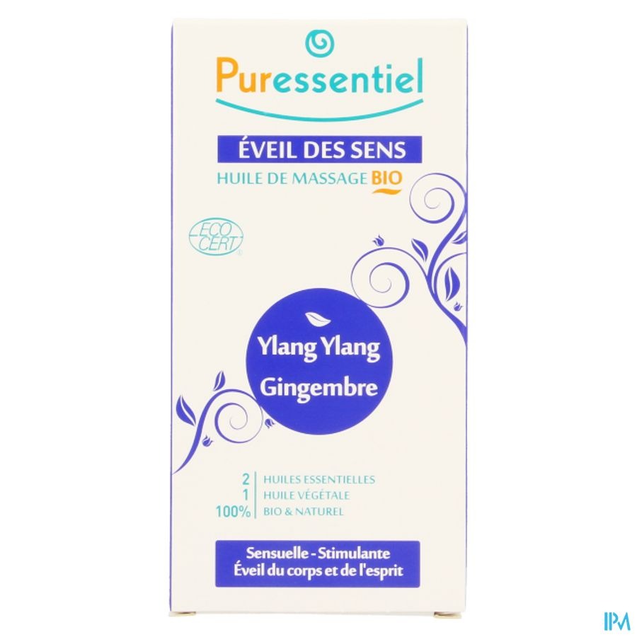 Puressentiel Massage Hle Ylang Yl.-gingem.bio100ml