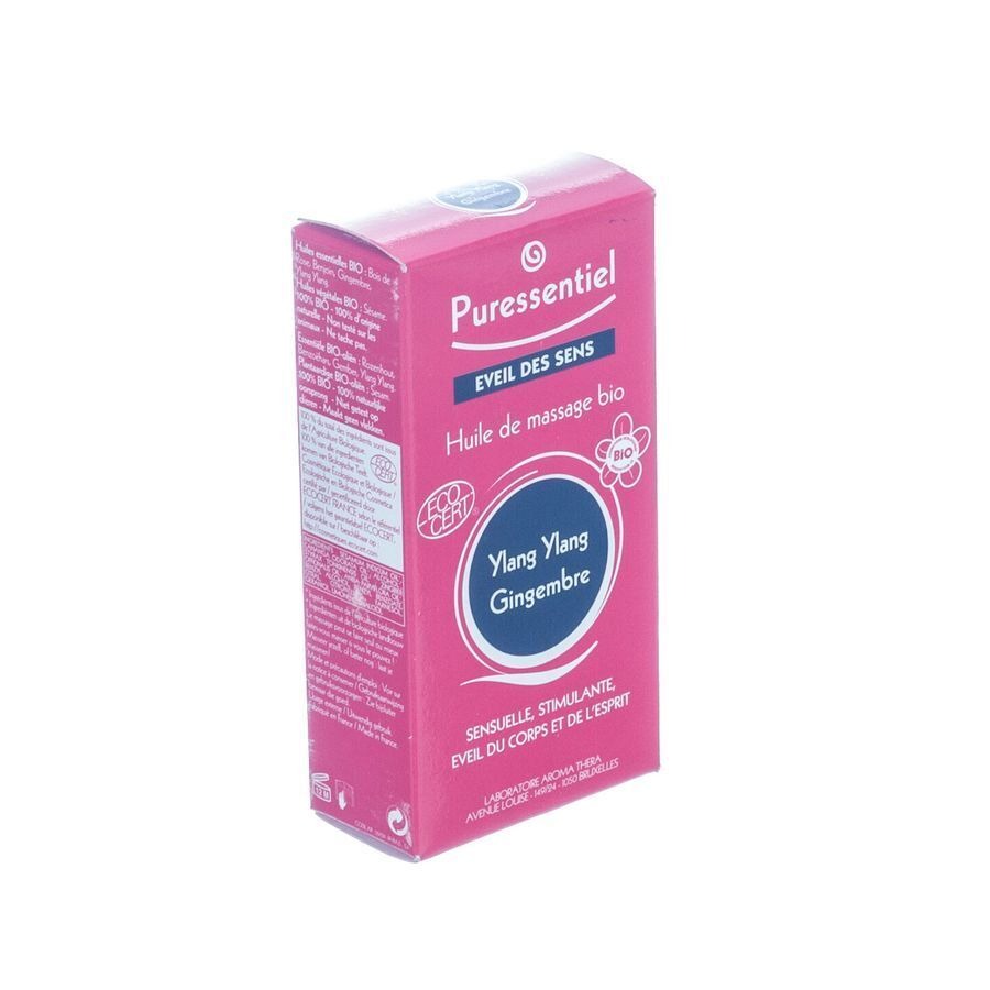 Puressentiel Massage Hle Ylang Yl.-gingem.bio100ml