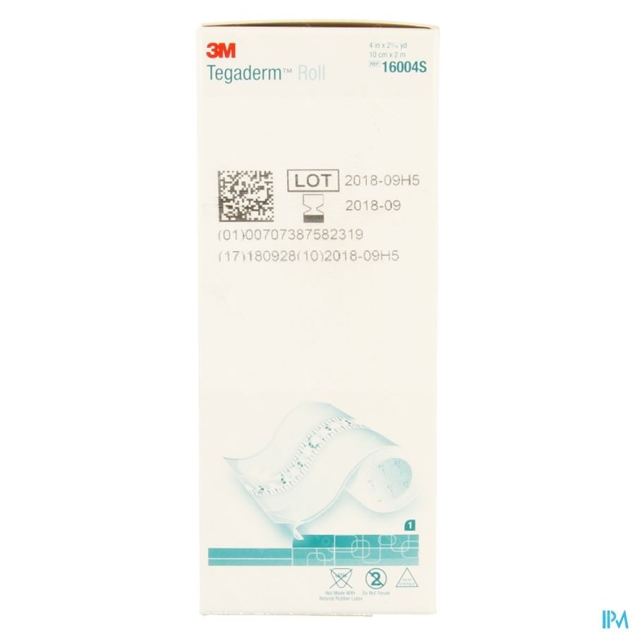 Tegaderm 3m Transp 10cmx2m Rol 1 16004s