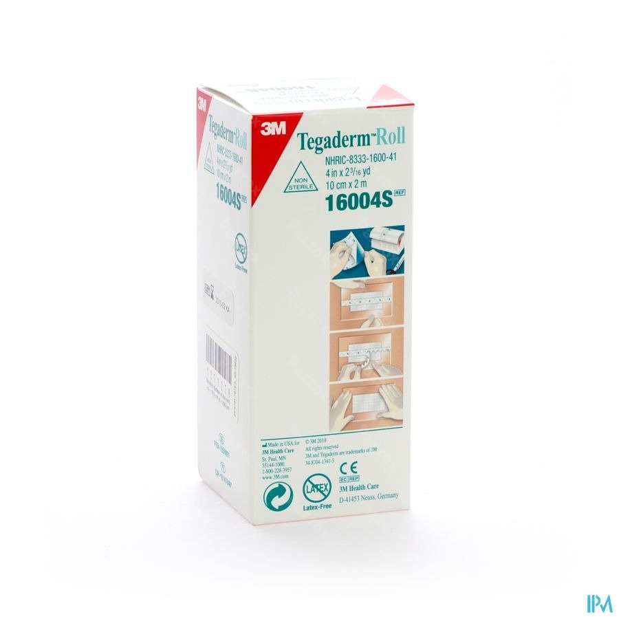 Tegaderm 3m Transp 10cmx2m Rol 1 16004s