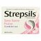 Strepsils S/sucre Fraise Past 36