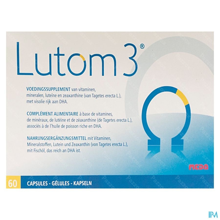 Lutom 3 60 Capsules