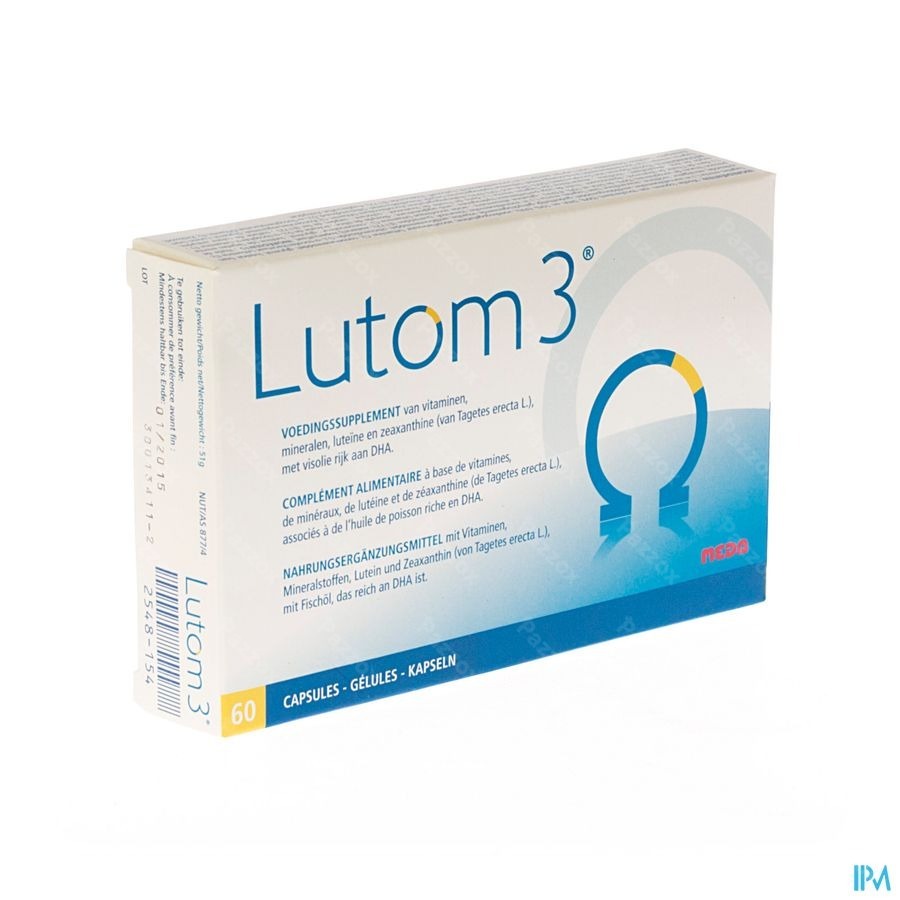 Lutom 3 60 Capsules