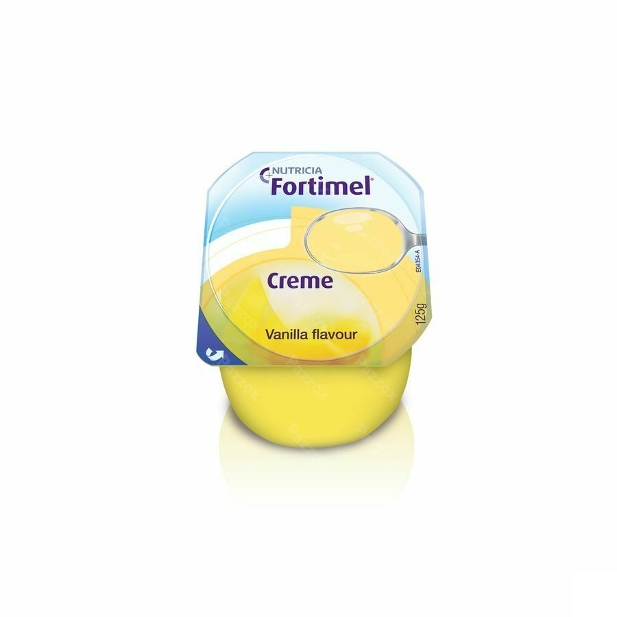 Fortimel Creme Vanille Potten 4x125gr