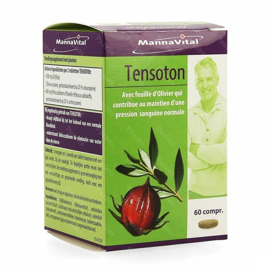 Mannavital Tensoton Comp 60