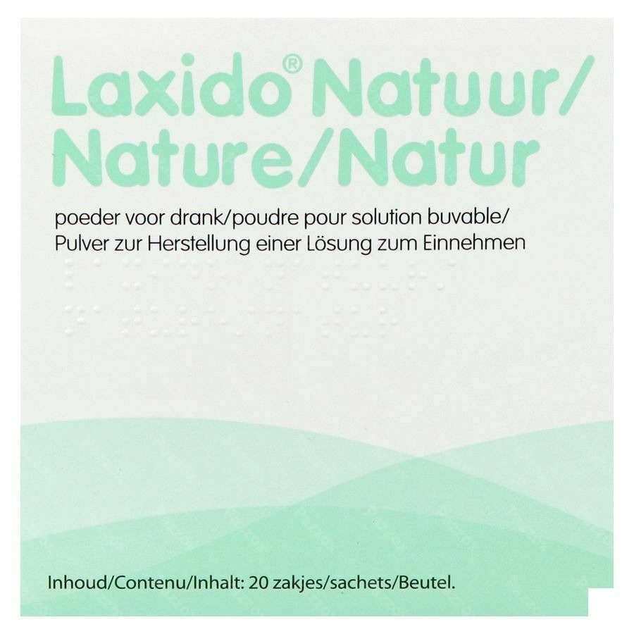 Laxido Natural Sach 20 X 13,7g