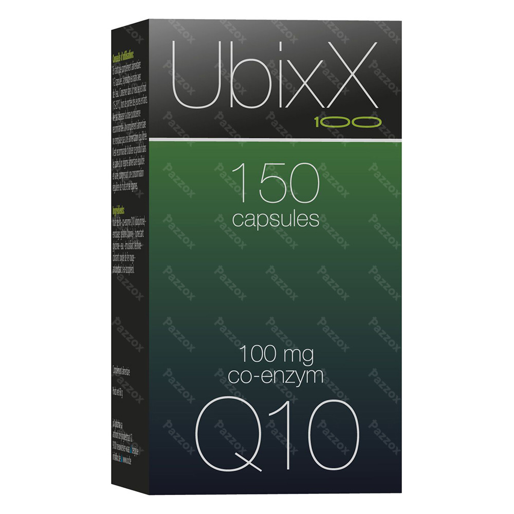 UbixX  Co-enzym Q10 150 Capsules