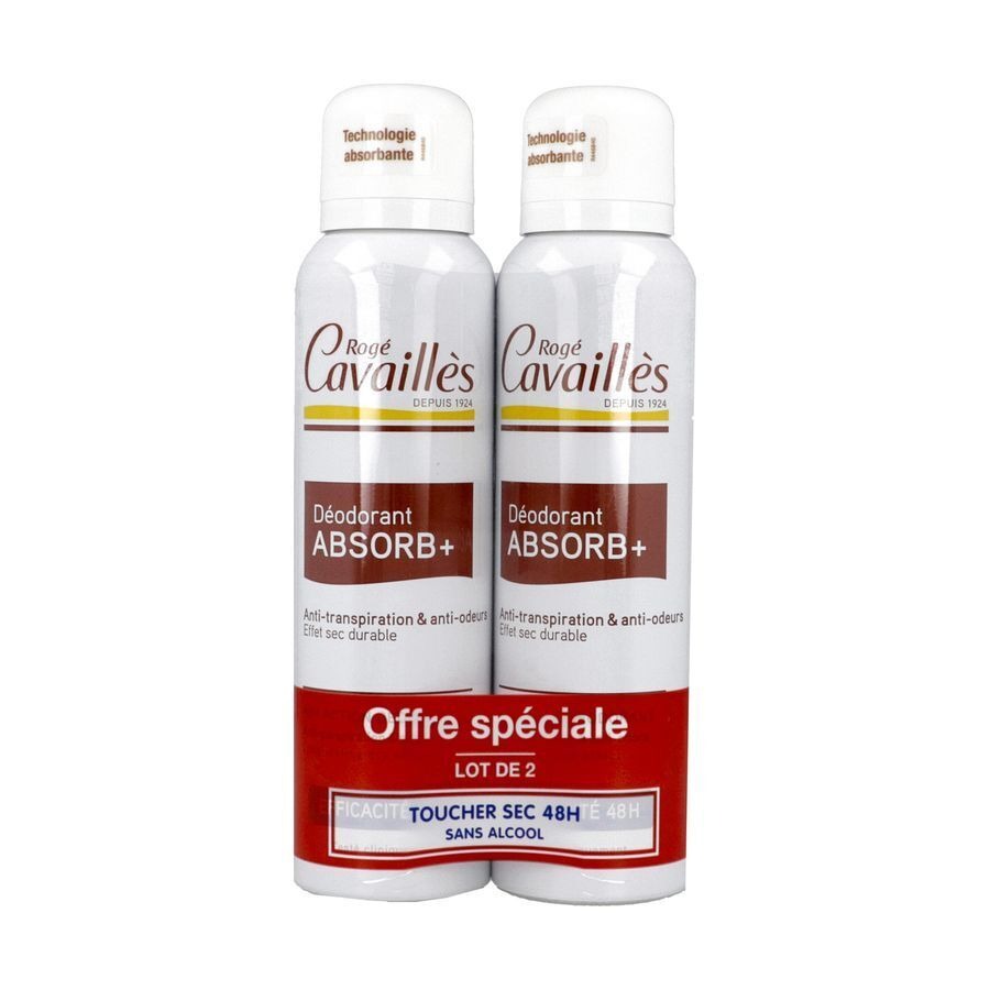 Roge Cavailles Deodorant Femme Spray 2x150ml