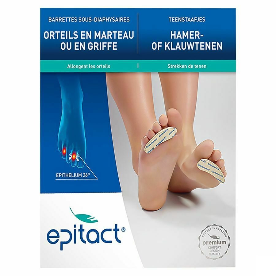 Epitact Hamerteen-klauwteen Man Gel Sil 1 Paar