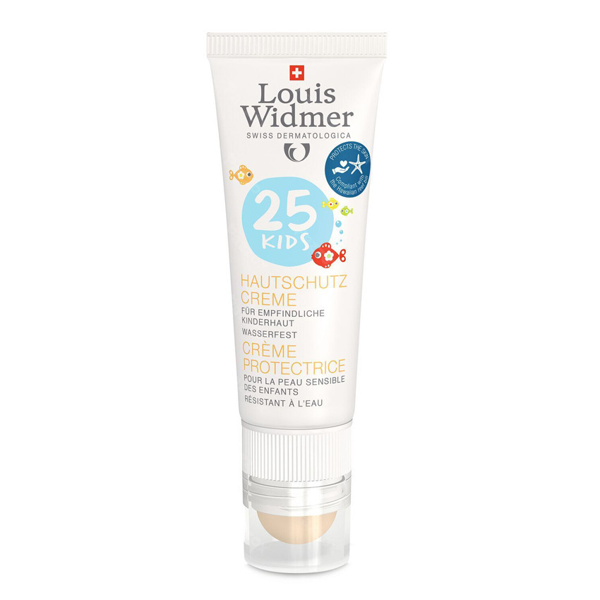 Louis Widmer Sun Kids SPF25 met Lippenverzorging Roller 25ml