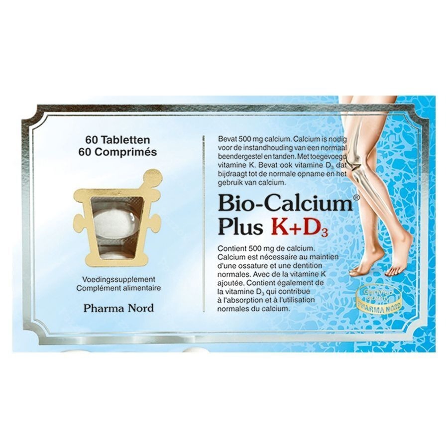 Bio-Calcium Plus K+d3 60 Tabletten