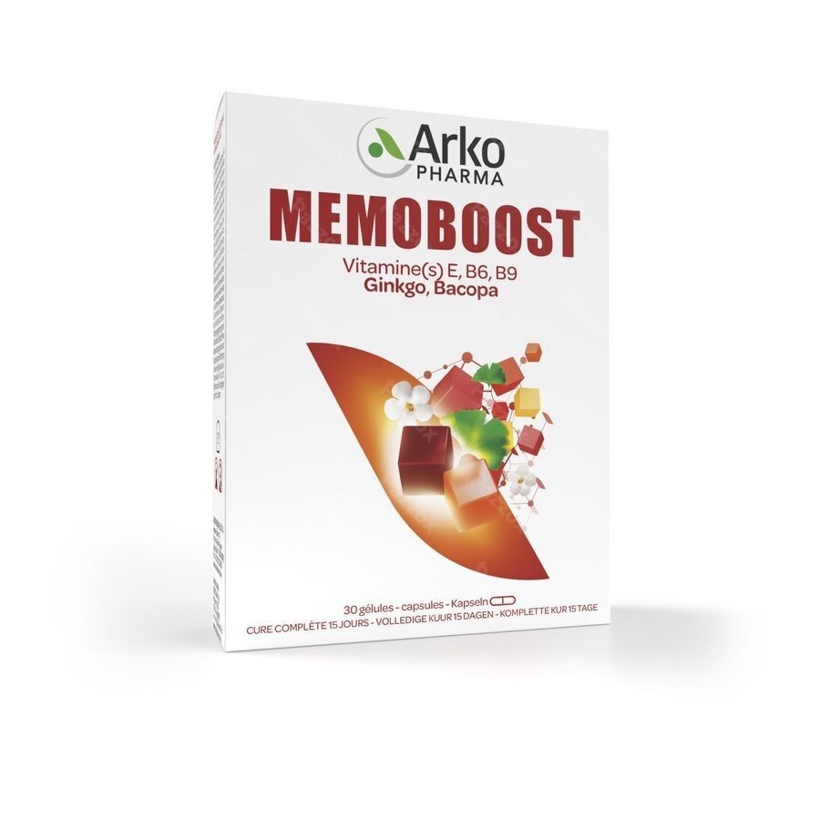 Memoboost Gingko Bacopa Caps 30