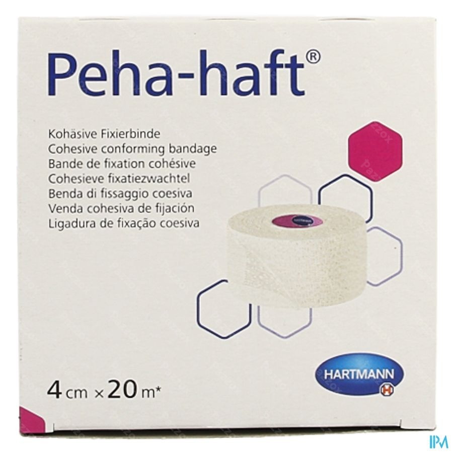 Peha-haft Latexfree 4cmx20m 1 P/s