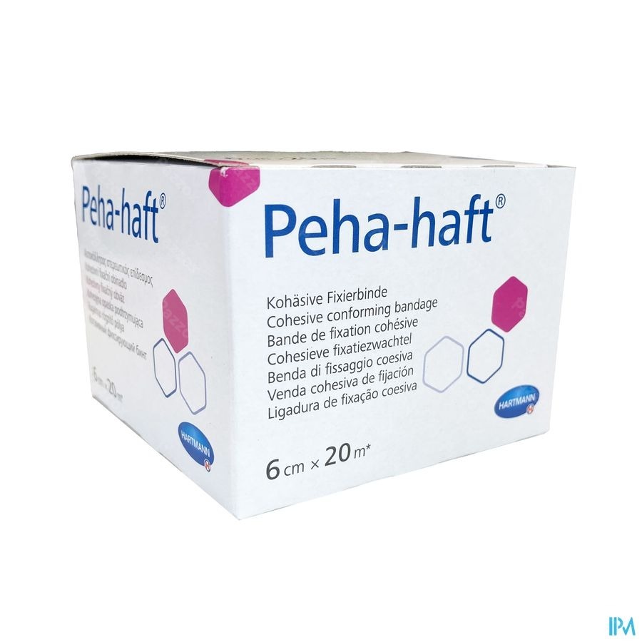Peha-haft Latexfree 6cmx20m 1 P/s