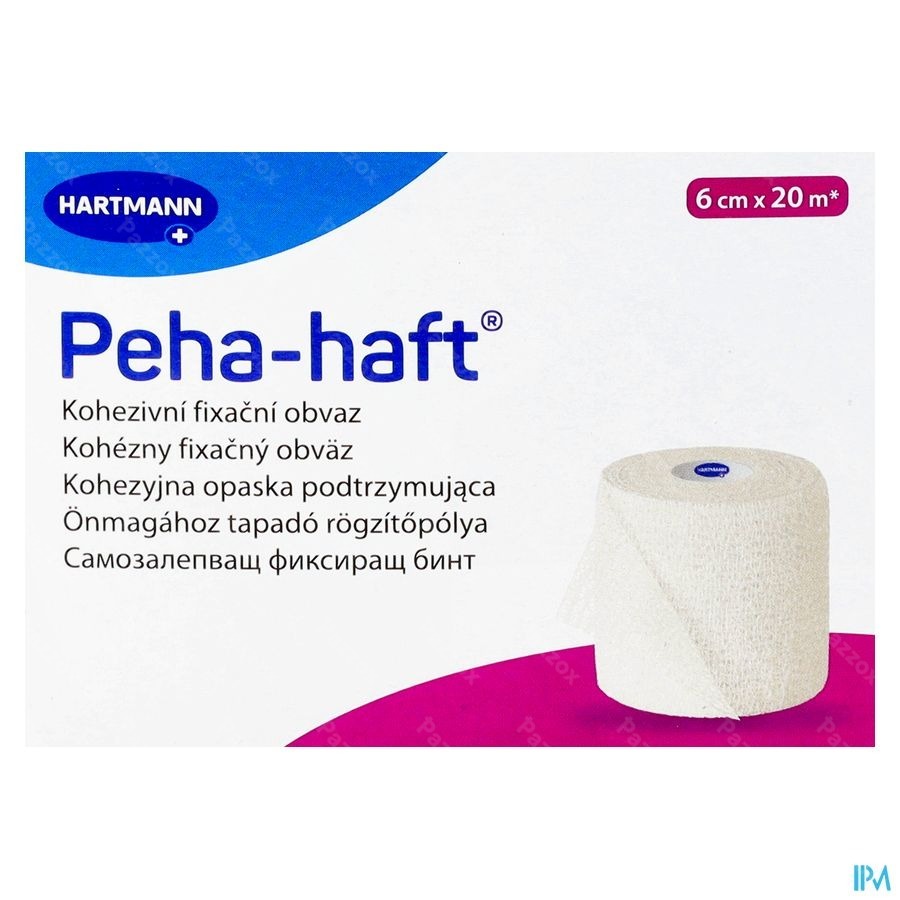 Peha-haft Latexfree 6cmx20m 1 P/s